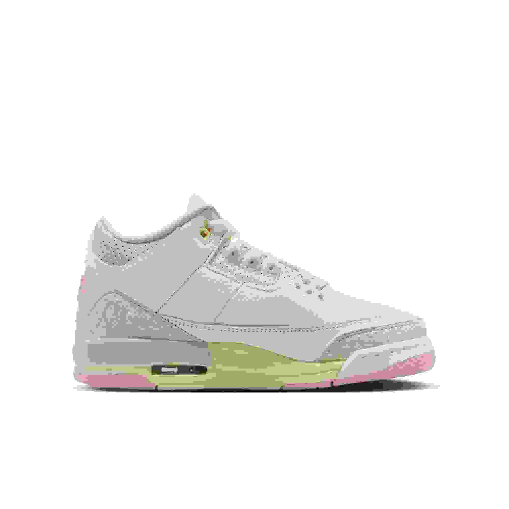 Jordan 3 Retro Grade School Kids' “Spring Is in the Air” Shoe